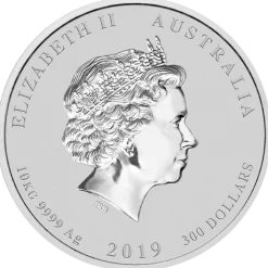 Lunar II - Schwein - 10 Kg Silber 2019 *