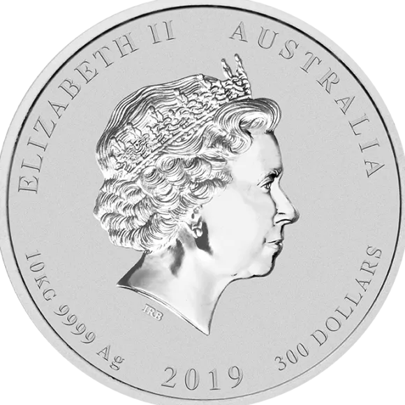 Lunar II - Schwein - 10 Kg Silber 2019 *