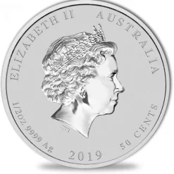 Lunar II - Schwein - 1/2 Oz Silber 2019 *