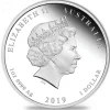 Lunar II - Schwein - 1 Oz Silber Proof farbig 2019 +Box +COA*