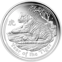 Lunar II Tiger 1 KG Silber Proof 2010 + Box + COA*