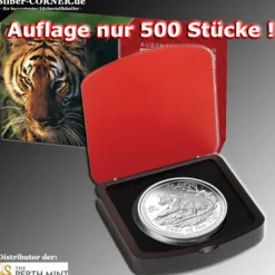 Lunar II Tiger 1 KG Silber Proof 2010 + Box + COA*