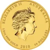 Lunar II Tiger 1/2 Oz Gold 2010