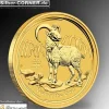 Lunar II Ziege 1 Kg Gold 2015