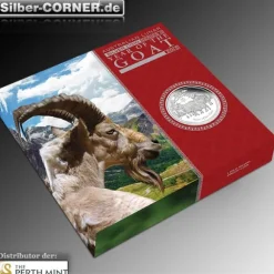 Lunar II Ziege 1 KG Proof Silber + Box + CoA 2015*