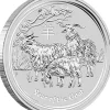 Lunar II - Ziege - 1 KG Silber 2015 *