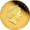 Lunar II - Ziege - 1 Unze Gold Proof 2015 + Box + COA