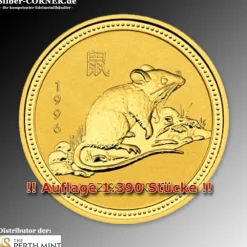 Lunar I Maus 1/4 Oz Gold 1996