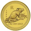 Lunar I Maus 1 Unze Gold 1996