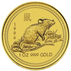 Lunar I Maus 1 Unze Gold 1996