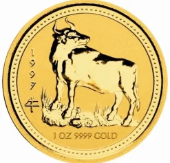 Lunar I - Ochse - 1 Unze Gold 1997