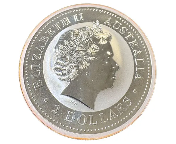 Lunar I 2 OZ Silber B-Ware*