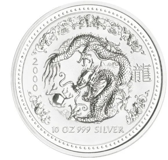 Lunar I 10 Oz Silber Drache 2000 *