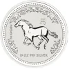 Lunar I Pferd 10 Oz Silber 2002*