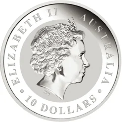 Lunar I Schlange 10 Oz Silber 2001 *