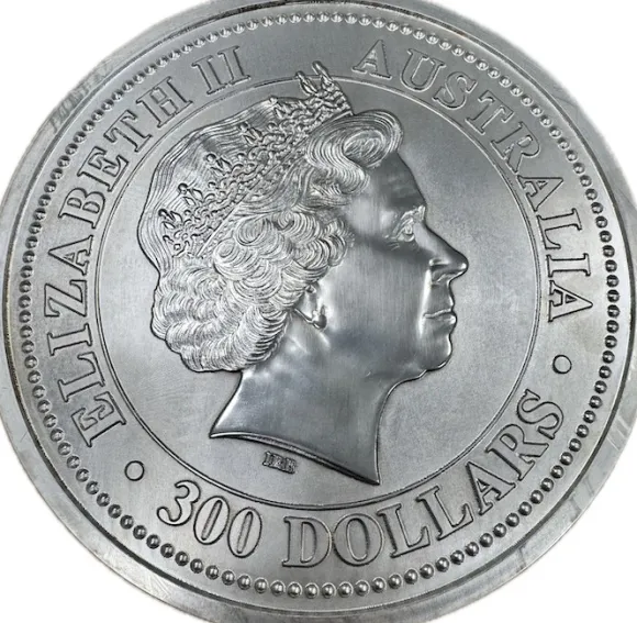 Lunar I Schwein 10 KG Silber 2007*