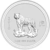Lunar I - Tiger - 1 Oz Silber 2010*