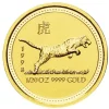 Lunar I Tiger 1/20 Unze Gold 1998