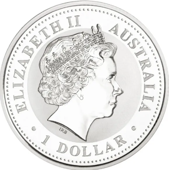 Lunar I - Ziege - 1 Oz Silber 2003*