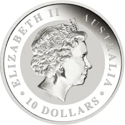 Lunar I Ziege 10 Oz Silber 2003 *