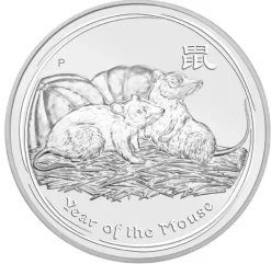 Lunar 2 - Maus - 1/2 KG Silber 2008*