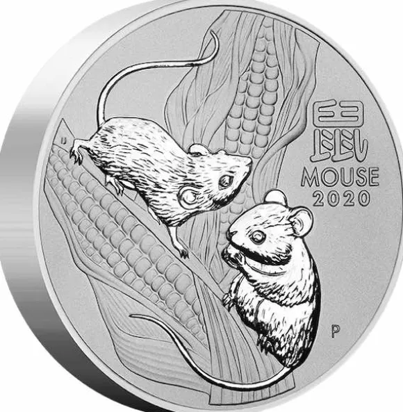 Lunar 3 - Maus - 10 KG Silber 2020 *