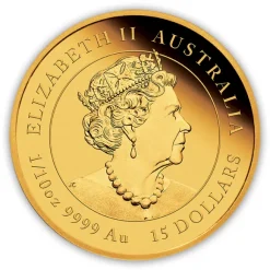 Lunar 3 Maus 1/10 Oz Gold Proof 2020 + Box + COA