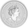Lunar 3 - Maus - 5 Oz Silber 2020 *