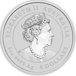Lunar 3 - Maus - 5 Oz Silber 2020 *