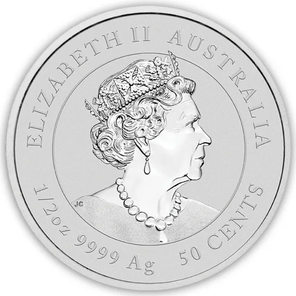 Lunar 3 - Maus - 1/2 Oz Silber farbig 2020*