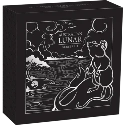 Lunar 3 - Maus - 1 Oz Silber High Relief 2020*