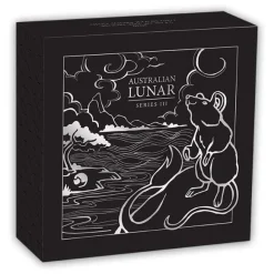 Lunar 3 Maus 1/2 Oz Silber Proof 2020 *