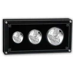 Lunar 3 - Maus - Silber Proof Three Coin Set 2020*