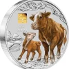 Lunar 3 - Ochse - 1 KG Silber Privy Mark 2021 +Box +Zertifikat*