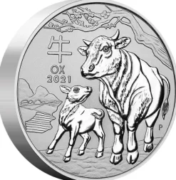Lunar 3 - Ochsen - 10 KG Silber 2021 *