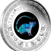 Lunar Opal - Maus - 1 Oz Silber Proof +Box +COA*