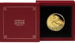 Lunar 3 - Pferd- 1 Oz Gold Proof 2026 + Box + COA
