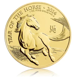 Lunar Pferd 1 Oz Gold Royal Mint