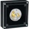 Lunar 3 - Pferd - 1 Oz Silber vergoldet 2026 + Box + CoA