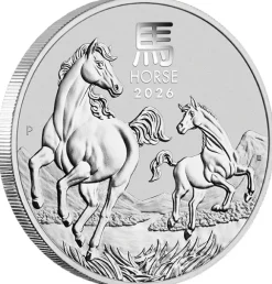 Lunar 3 - Pferd - 1 Unze Silber 2026