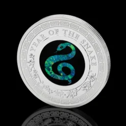 Lunar - Schlange - Opal - 1 Unze Silber 2025 + Box +COA*