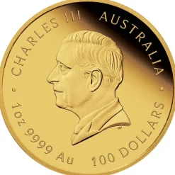 Lunar 3 - Schlange- 1 Oz Gold Proof 2025 + Box + COA
