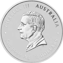 Lunar 3 - Schlange - 5 Oz Silber 2025