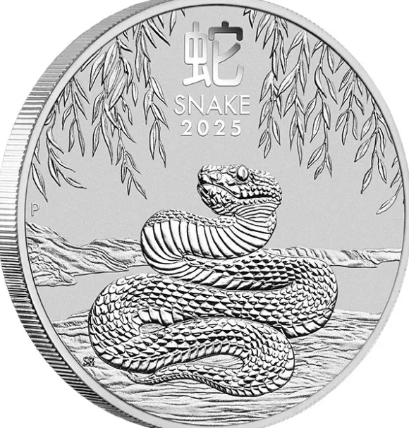 Lunar 3 - Schlange - 5 Oz Silber 2025*
