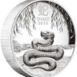 Lunar 3 -Schlange - 1 Oz Silber High Relief 2025*
