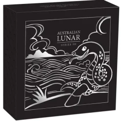 Lunar 3 - Schlange - 1 Oz Silber Proof + Box + COA 2025*