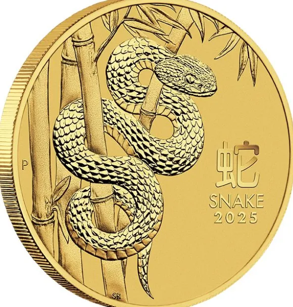 Lunar 3 - Schlange - 1/20 Unze Gold 2025
