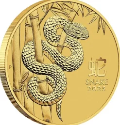 Lunar 3 - Schlange - 1/10 Unze Gold 2025