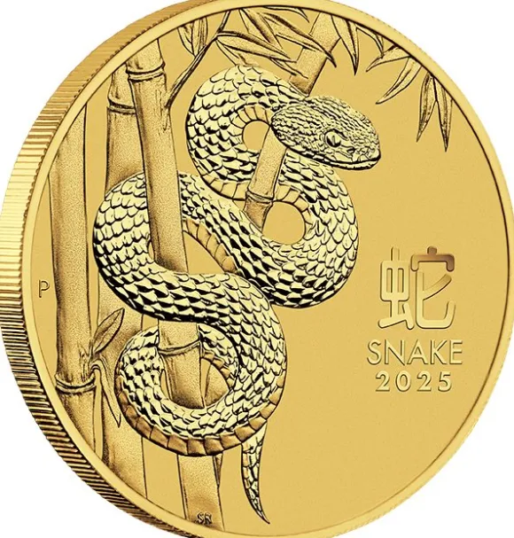 Lunar 3 - Schlange - 1/10 Unze Gold 2025
