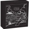 Lunar 3 - Schlange - 2 Unzen Silber Antik + Box + COA 2025